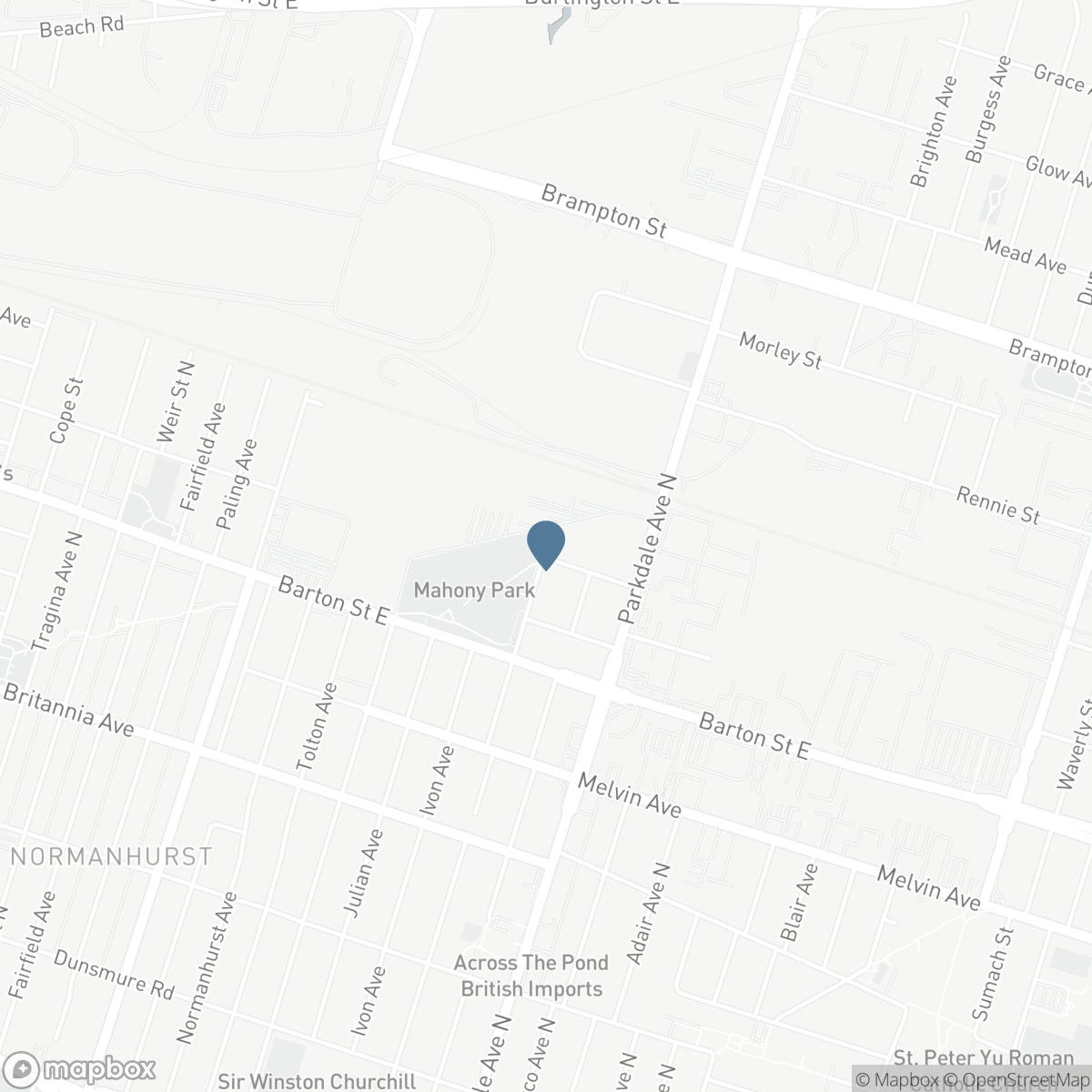 1 MAHONY AVENUE, Hamilton, Ontario L8H 3C3